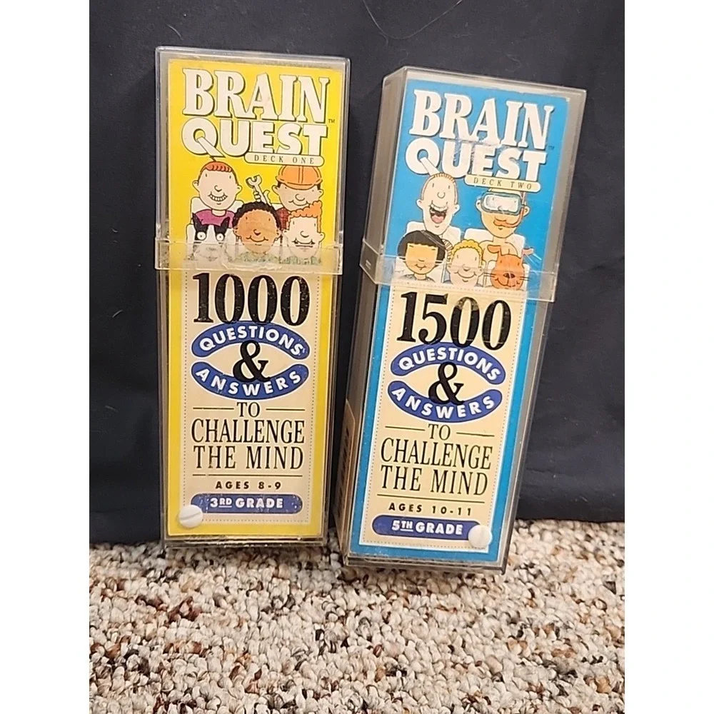 Brain Quest Mind Challenge Ages 8-9 & 10-11 Grades 3 & 5